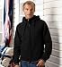 Info/Buy Blue Harbour Cotton Rich Long Sleeve Zip Through Hooded Top