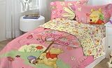 Hasbro Winnie the Pooh Cheerful and Friendly Twin Sheet Set, Multi