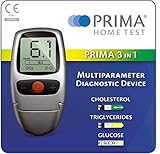PRIMA 3-in-1 Self-Testing Kit for cholesterol, triglycerides and glucose (Yes I have diabetes)