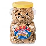 PFY11037 - Bear Cookie Jar,w/ Animal Crackers,Re-usable Container,24oz.