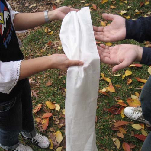 Tibetan Buddhist Prayer/Blessing Scarf-Khata-Pure White-12