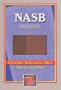 NASB Ultrathin Reference Bible (Brown/Light Brown, Leathertex Two-Tones)