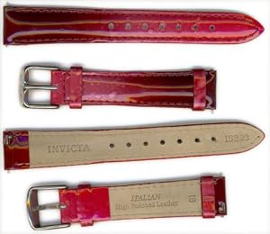Invicta Tear Drop 16mm Red Watch Band IS293