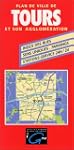 Plan de ville : Tours, plan avec livret