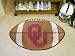 Oklahoma Sooners Football Shaped Mat