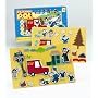 Fuzzy-Felt Postman Pat Tin