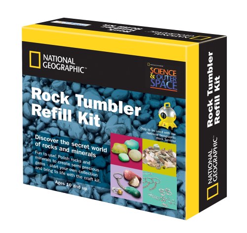 Childrens Toyshop  Toys : National Geographic Rock Tumbler Refill Kit