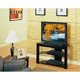 Golden Oak Vas Audio Video Console, 40