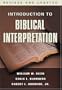 Introduction to Biblical Interpretation, Revised Edition