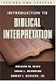 Introduction to Biblical Interpretation