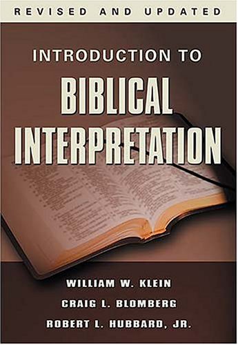 Introduction to Biblical Interpretation, Revised Edition under General in The Books Store