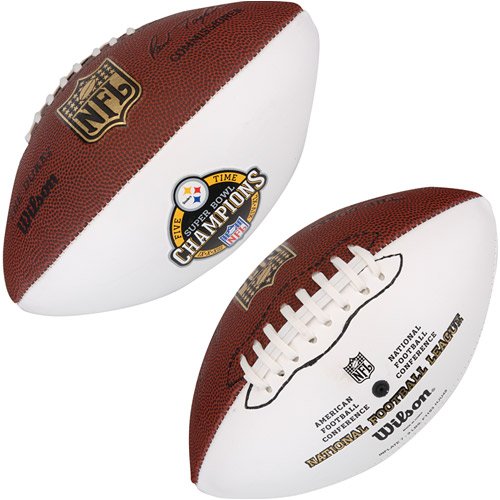 Buy Wilson Pittsburgh Steelers 5 Time Champions Collectible Football by Wilson