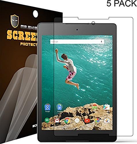 [5-PACK] Mr Shield For Google (HTC) Nexus 9 Premium Clear Screen Protector with Lifetime Replacement Warranty