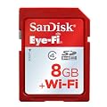 SanDisk Eye-Fi Secure Digital High Capacity Card (SDHC) + Reader 8GB