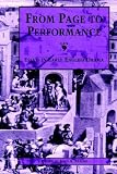 From Page to Performance: Essays in Early English Drama