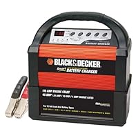 Black & Decker VEC1093DBD Smart Battery 40/20/10/4 Amp Battery Charger