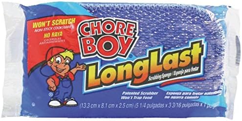 Spic &amp;; Span 224 Chore Boy LongLast Scrubbing Sponge - 2 pack