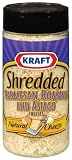 Kraft Grated Parmesan, Romano & Asiago, 8 Ounce Cannister (Pack of 2) by Kraft Cheap
