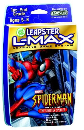 LeapFrog Leapster L-Max™ Educational Game: Spider-Man The Case of the Sinister Speller