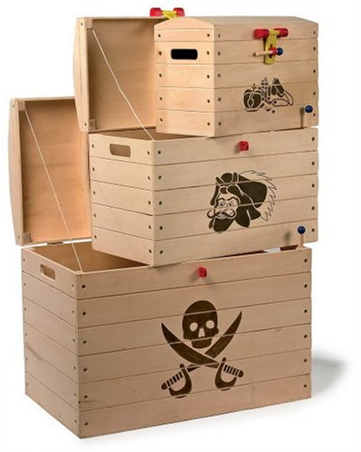 Childrens Toyshop  Spielwaren : Piratenkiste bedruckt