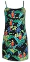 Jungle Parrots Hawaiian Aloha Sun Dress
