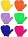 Boao Stretch Mittens Winter Warm Knitted Gloves for Halloween Party Kids Toddler Supplies (Color 21, 6 Pairs)