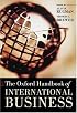 The Oxford Handbook of International Business (Oxford Handbooks)