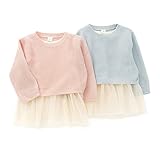 dolcina(ドルチーナ) アンサンブルチュニック (80～140cm) キムラタンの子供服 (33313x33513-164) サックス 110