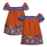 Hurley Junior's Wall Flower Cap Sleeve Top (Fiesta Orange) - M