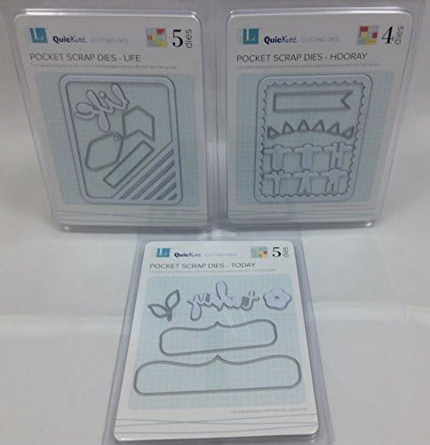 Lifestyle Crafts Pocket Scrap Dies Bundle 3