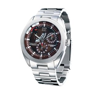 Police Mens PL-11426JS 12MA Portland-Reserve Brown Dial Watch by Police