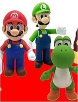 Super Mario 5" Vinyl Figure Set of 3