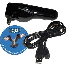 HQRP Dual Port USB Charger / Car Charger with USB Cable compatible with KODAK M863, M873, M883, M893 IS Digital Camera plus Coaster