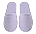 Arus Women's Turkish Terry Cotton Cloth Spa Slippers One Size Fits Most, Lilac, 6-9.5 Wide Women