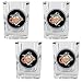 Baltimore Orioles MLB 4pc Square Shot Glass Set by Great American Products
