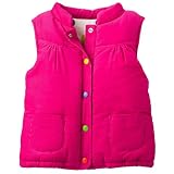 Carters Girls 4-6X Corduroy Button Vest