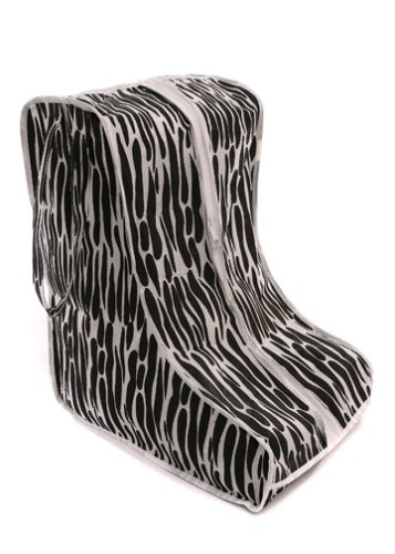 Zebra Print Wellington Boot Bag
