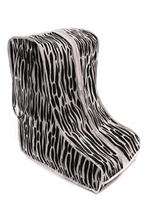 Zebra boot bag