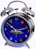 アングリーバードスペース(Angry Birds SPACE) ジャンボサイズ新目覚まし時計(直径16.5センチ):アングリーバードオフィシャルグッズ