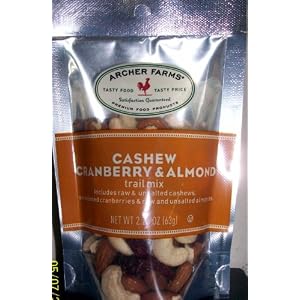 Archer Farms Cashew Cranberry and Almonds Trail Mix 2.25oz by Archer Farms