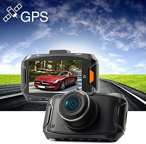 Dome GS90A 1296P Super HD 2.7 inch 5MP 170 Degree Wide Angle GPS Module Car DVR Dash Cam Recorder G-Sensor / Motion Detection / Cycle Recording