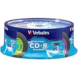 Verbatim Digital Vinyl 700 MB Multicolor CD-R Spindle 25 Discs 94488