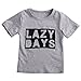 Baby Toddler 2 Pcs Letter Cotton Shirt + Striped Pants Set Outfit Casual Suit (18-24M)