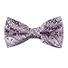 EBD7B01-05 Multi Paisley Creative Store Microfiber Pre-tied Bowtie By Epoint