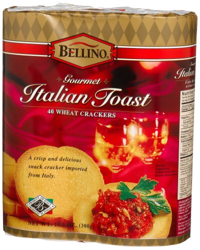 Bellino Italian Toast, 10.5-Ounce Packages (Pack of 6)