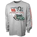 #88 Dale Earnhardt Jr. Ash Adrenaline Overdrive Long Sleeve T-shirt