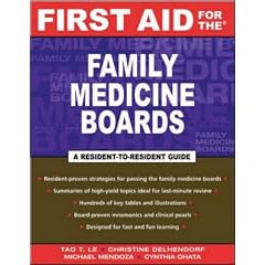 First Aid for the Family Medicine Boards (FIRST AID Specialty Boards)