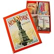 Cavallini Boxed Magnets Set: New York Theme Vintage images 24 piece set