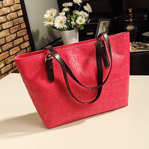 MiCoolker Retro Fashion Women's Tote PU Leather Shoulder Bag Handbag Shopper