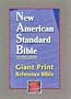 NASB Giant-Print Reference Bible: Indexed (Burgundy Genuine Leather)